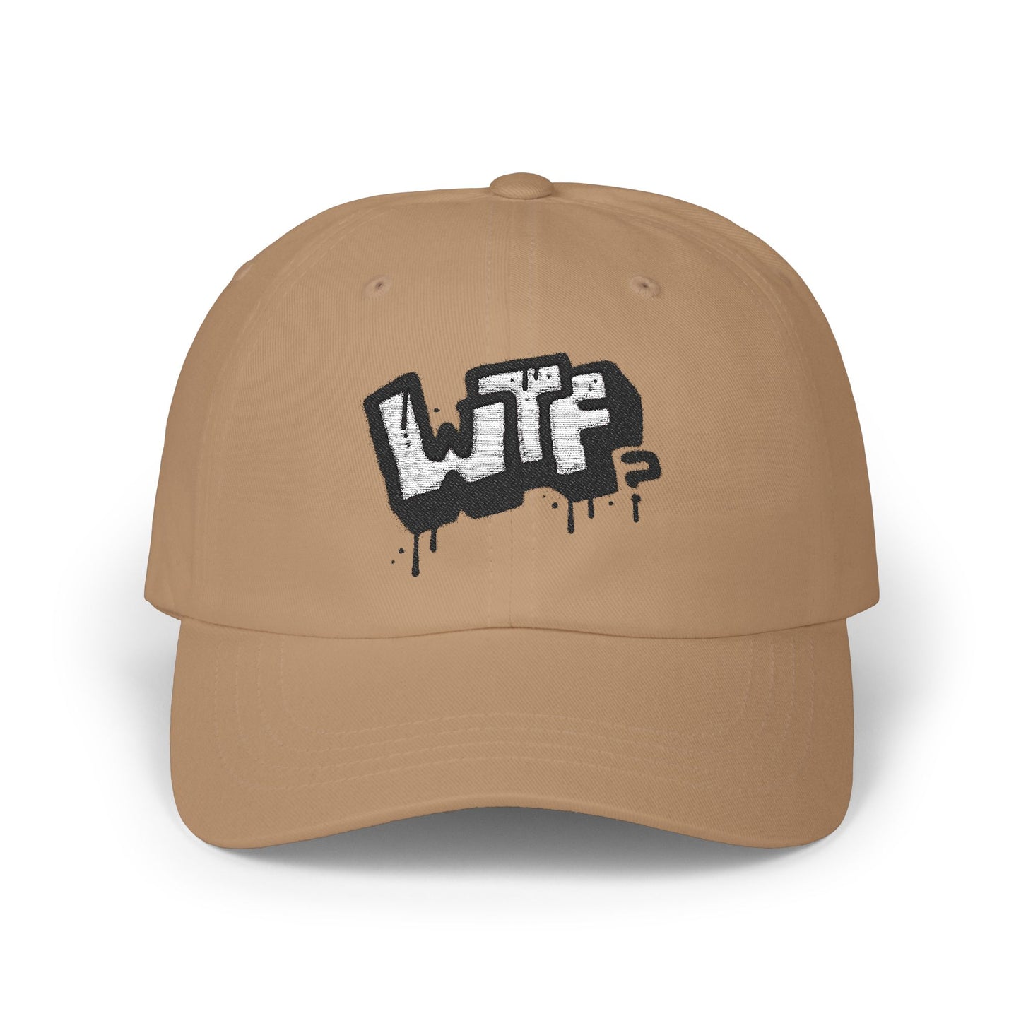 WTF? Embroidered Cotton Dad Hat – Classic Style & Ultimate Comfort