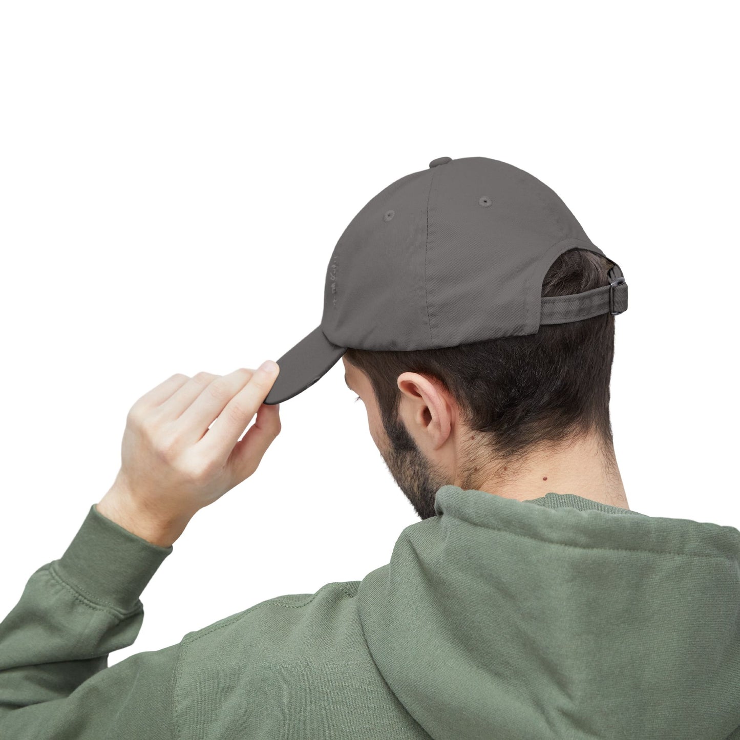 Ice Cream Melt Distressed Cotton Twill Dad Hat – Playful Style, Everyday Comfort
