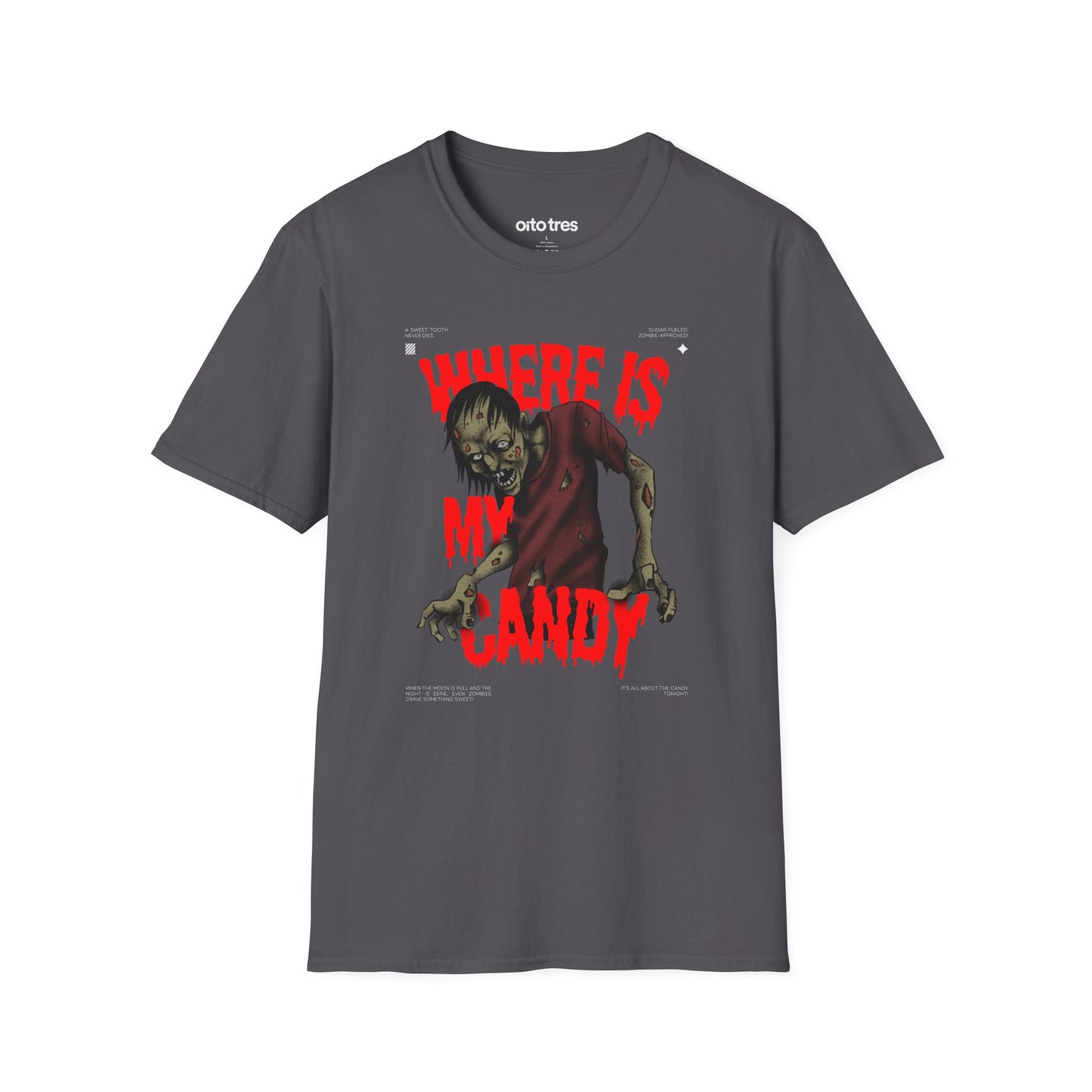 Where Is My Candy Halloween T-Shirt