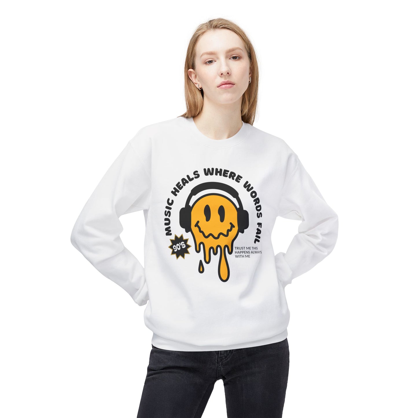 Music Heals - 90's Edition Sweatshirt