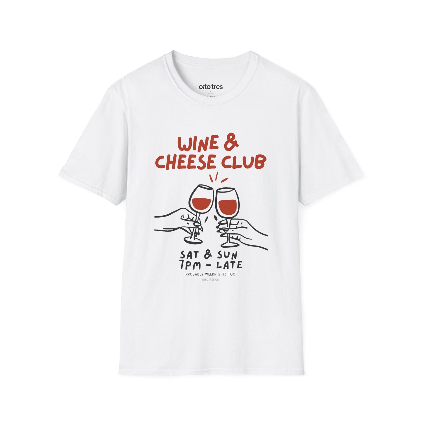 Wine & Cheese Club T-Shirt