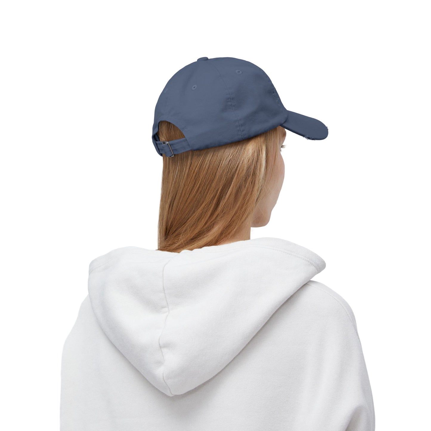 Be Your Own Hero Distressed Cotton Twill Dad Hat – Bold Style, Everyday Comfort