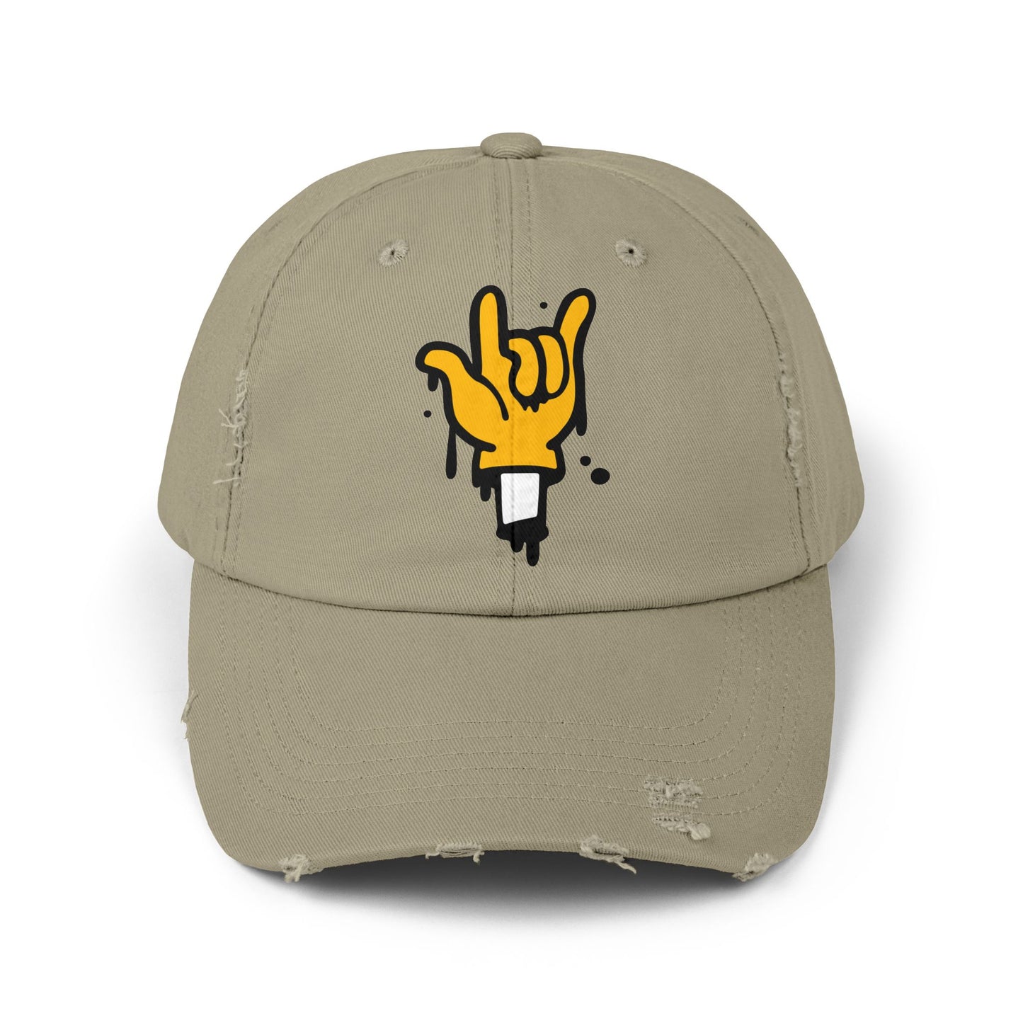 Distressed Cotton Twill Dad Hat – Rock On Style & Everyday Comfort