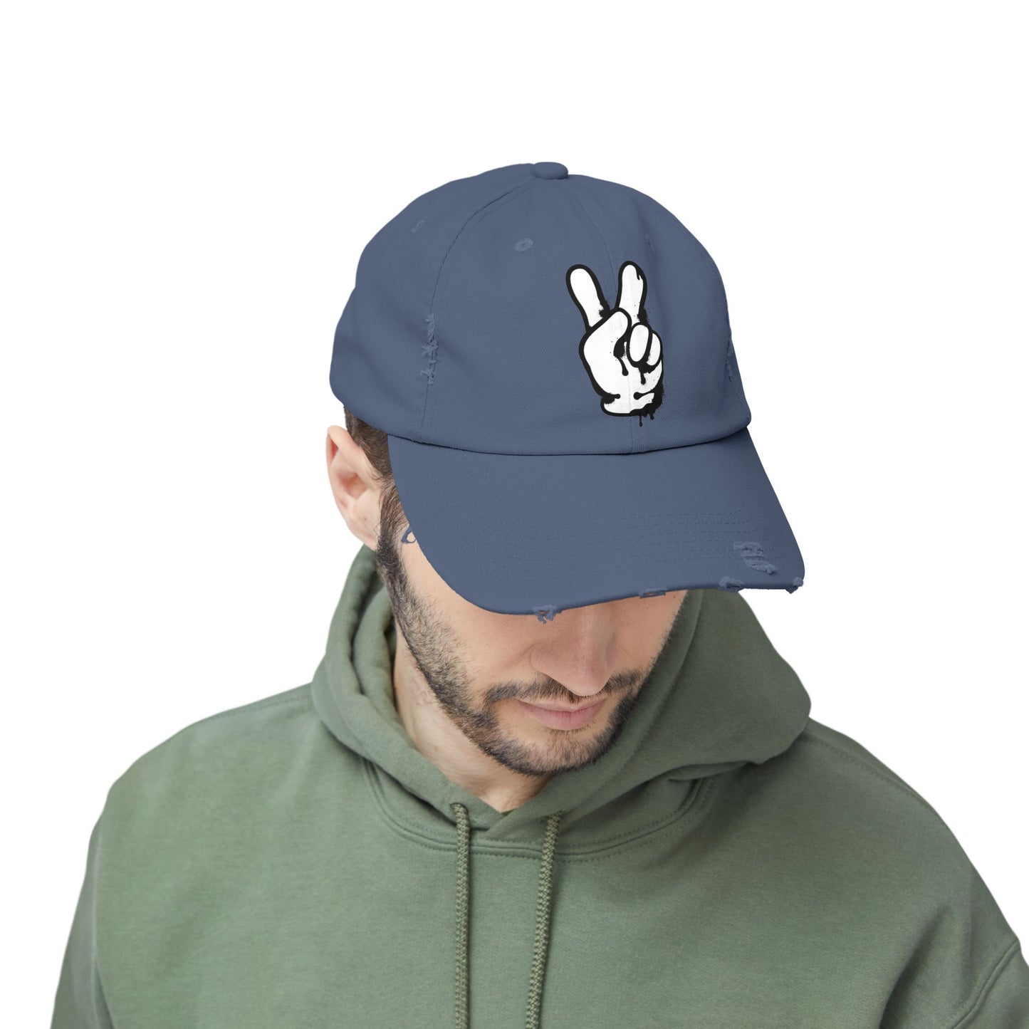 Distressed Cotton Twill Dad Hat – Everyday Comfort & Style