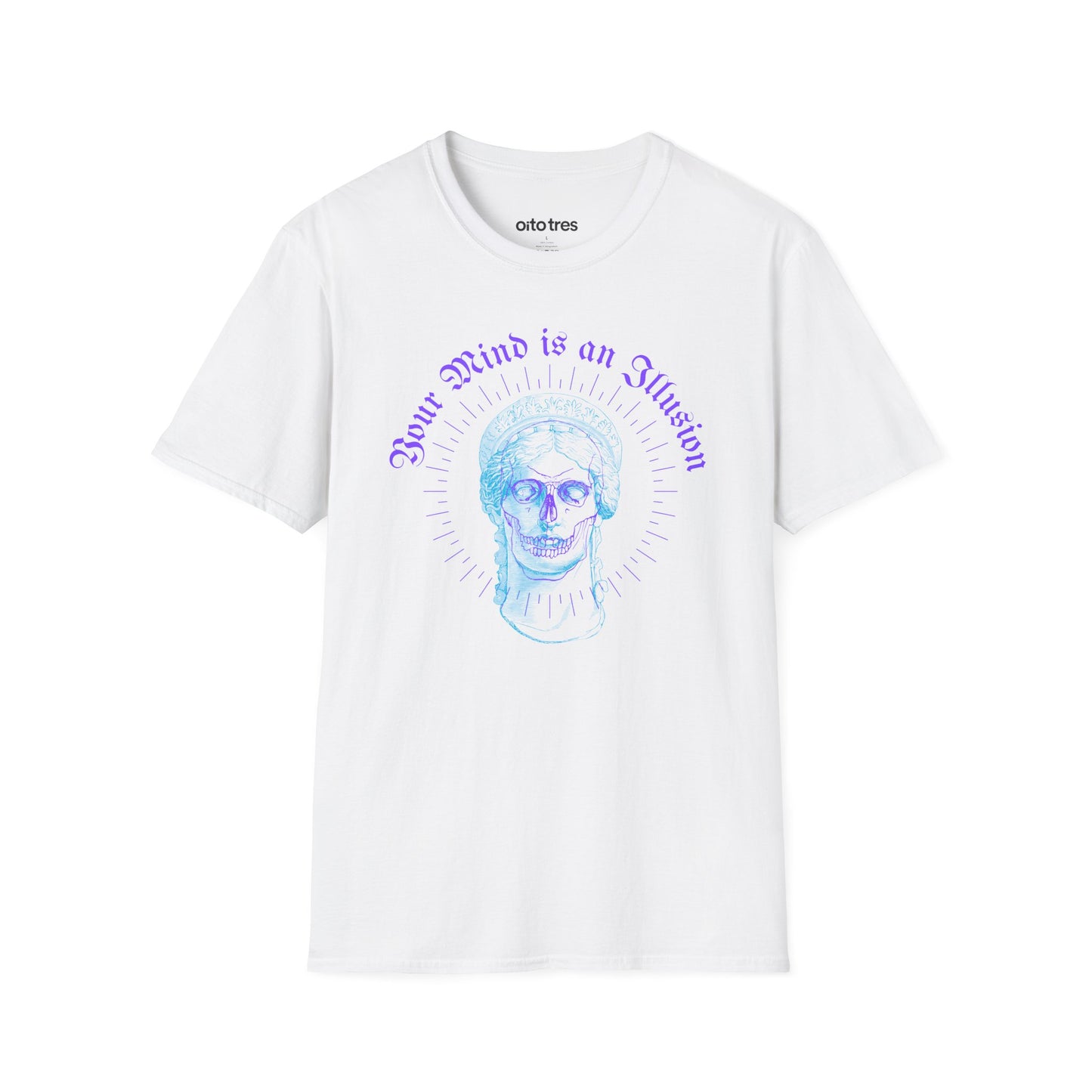 Your Mind is an Illusion T-Shirt - Blue