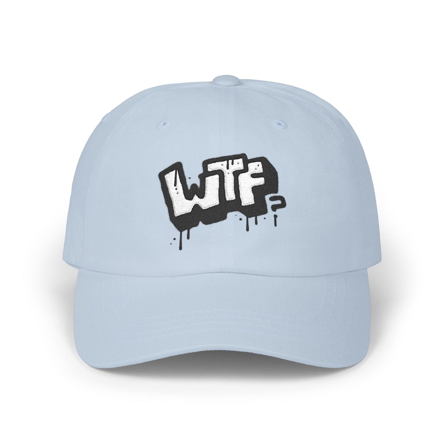 WTF? Embroidered Cotton Dad Hat – Classic Style & Ultimate Comfort