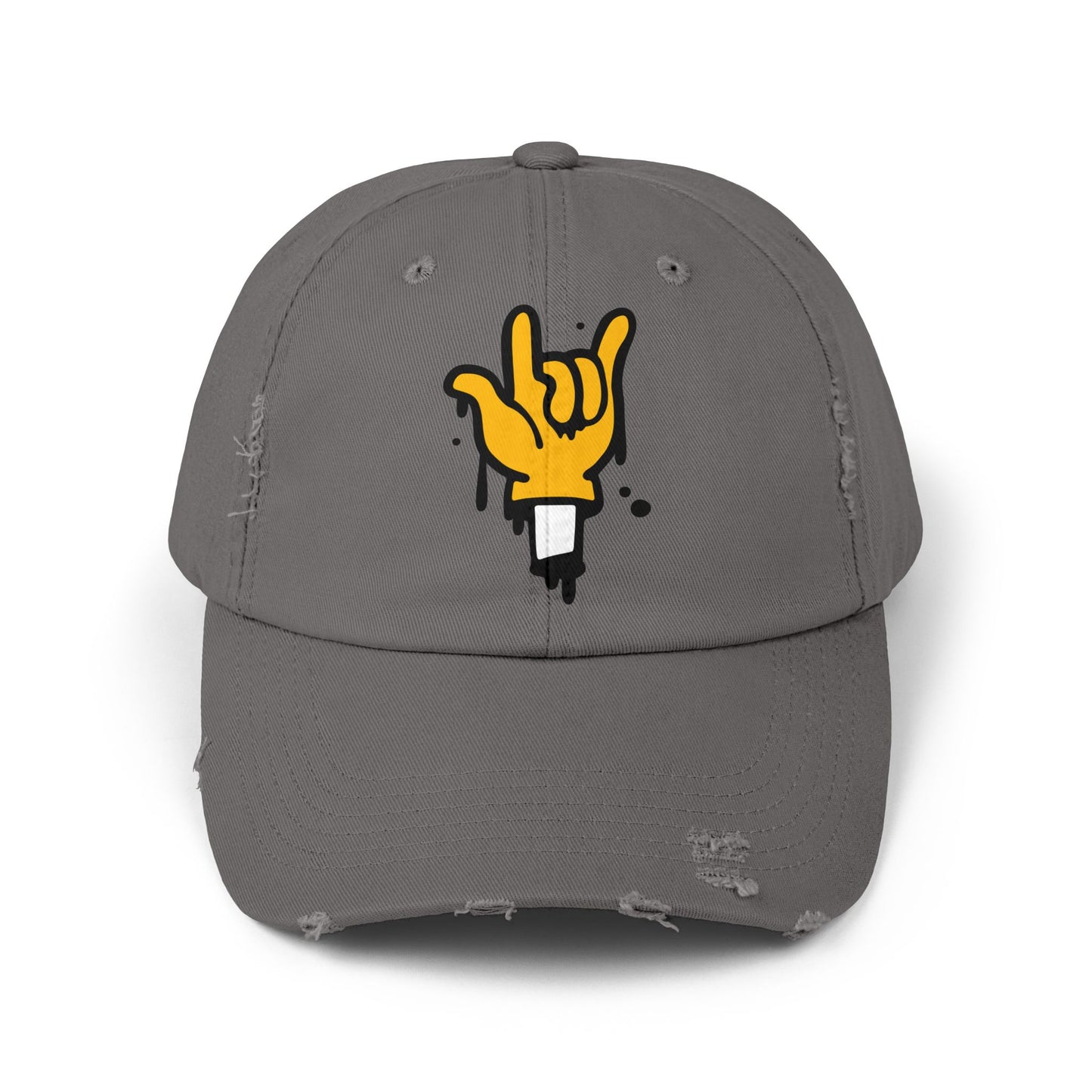 Distressed Cotton Twill Dad Hat – Rock On Style & Everyday Comfort