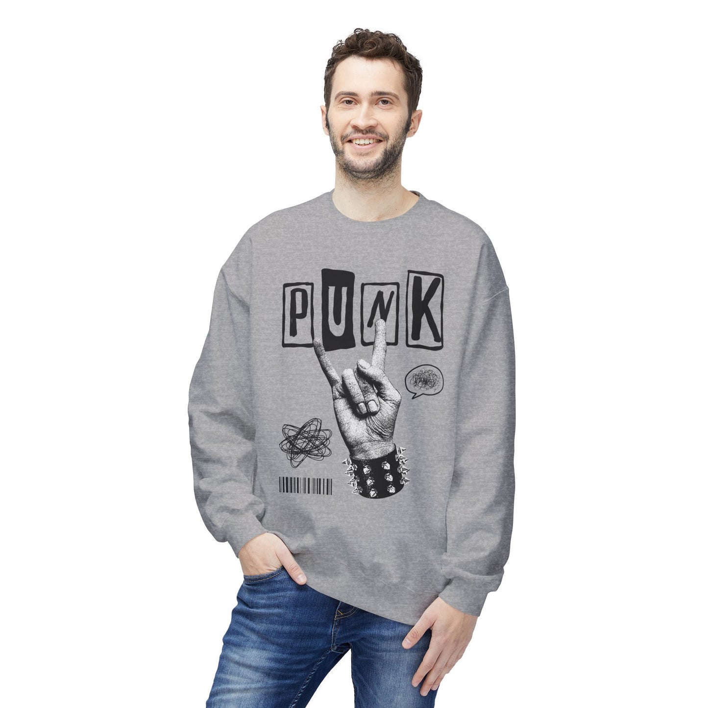Punk Rock Sweatshirt