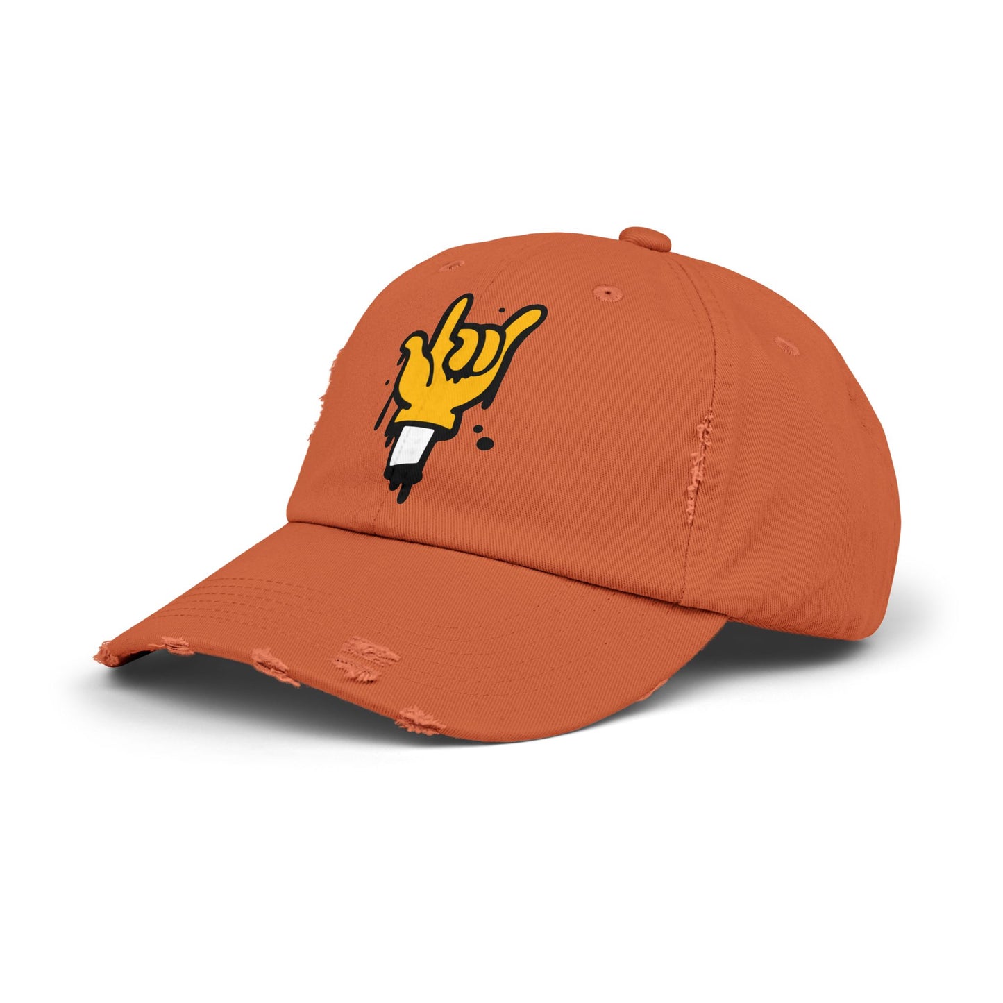 Distressed Cotton Twill Dad Hat – Rock On Style & Everyday Comfort