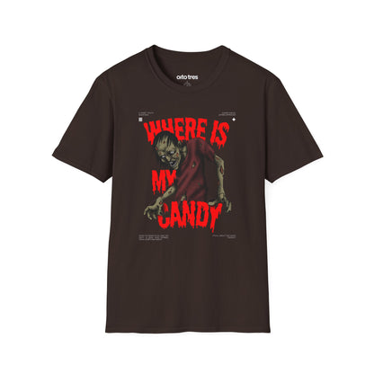 Where Is My Candy Halloween T-Shirt