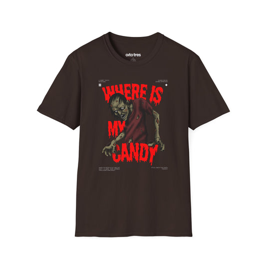 Where Is My Candy Halloween T-Shirt