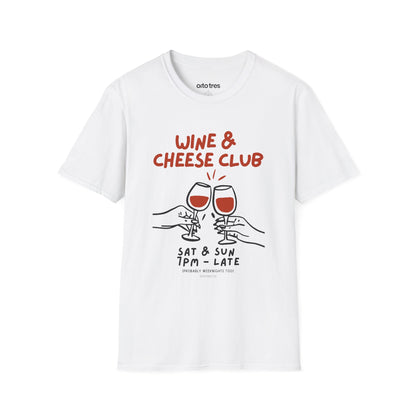 Wine & Cheese Club T-Shirt