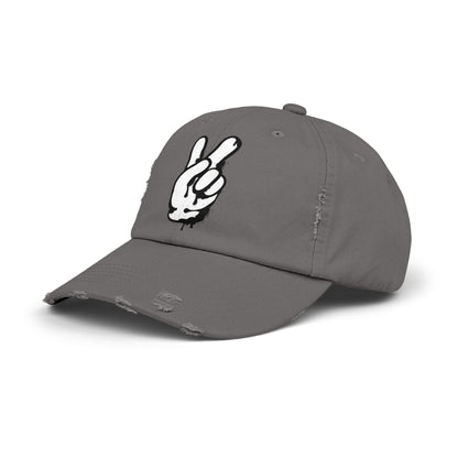 Distressed Cotton Twill Dad Hat – Everyday Comfort & Style
