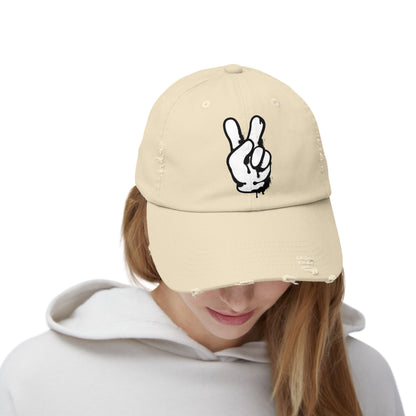 Distressed Cotton Twill Dad Hat – Everyday Comfort & Style