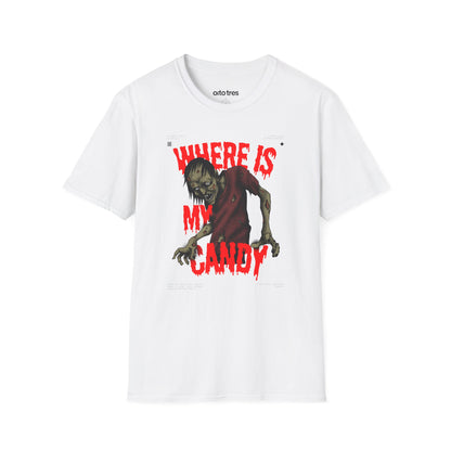 Where Is My Candy Halloween T-Shirt