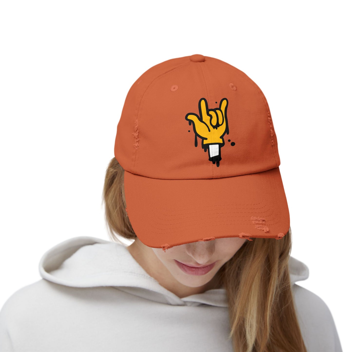 Distressed Cotton Twill Dad Hat – Rock On Style & Everyday Comfort