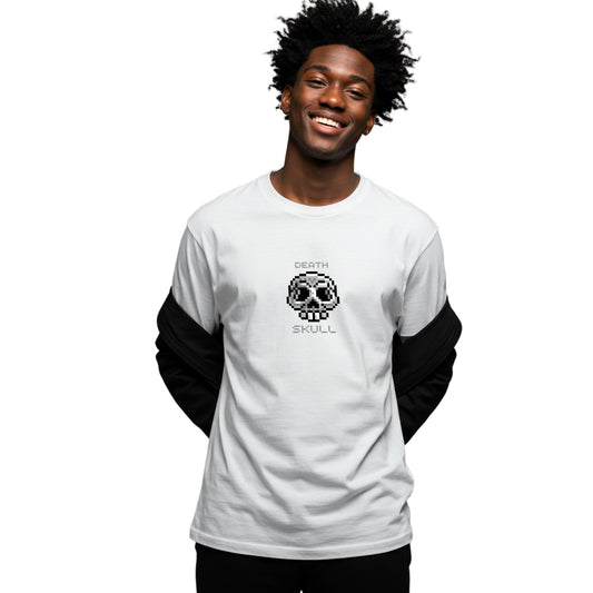 Death Skull Pixel T-Shirt