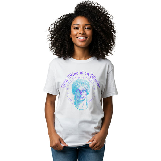 Your Mind is an Illusion T-Shirt - Blue