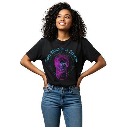 Your Mind is an Illusion T-Shirt - Pink
