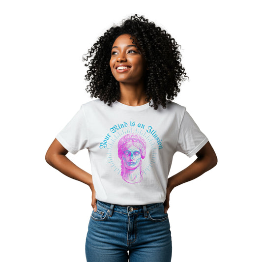 Your Mind is an Illusion T-Shirt - Pink