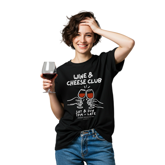 Wine & Cheese Club T-Shirt
