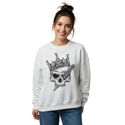 Crowned Skull Sweatshirt