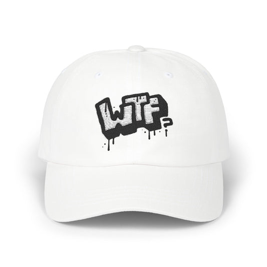 WTF? Embroidered Cotton Dad Hat – Classic Style & Ultimate Comfort