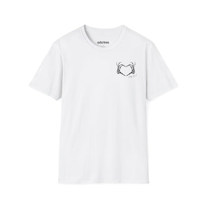Hey, Boo! Skeleton Heart T-Shirt