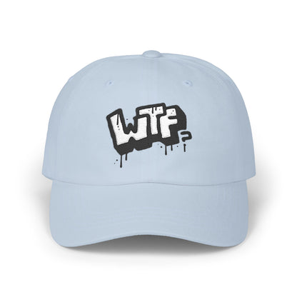 WTF? Embroidered Cotton Dad Hat – Classic Style & Ultimate Comfort