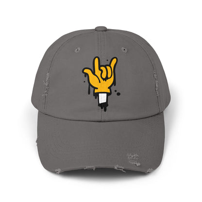 Distressed Cotton Twill Dad Hat – Rock On Style & Everyday Comfort