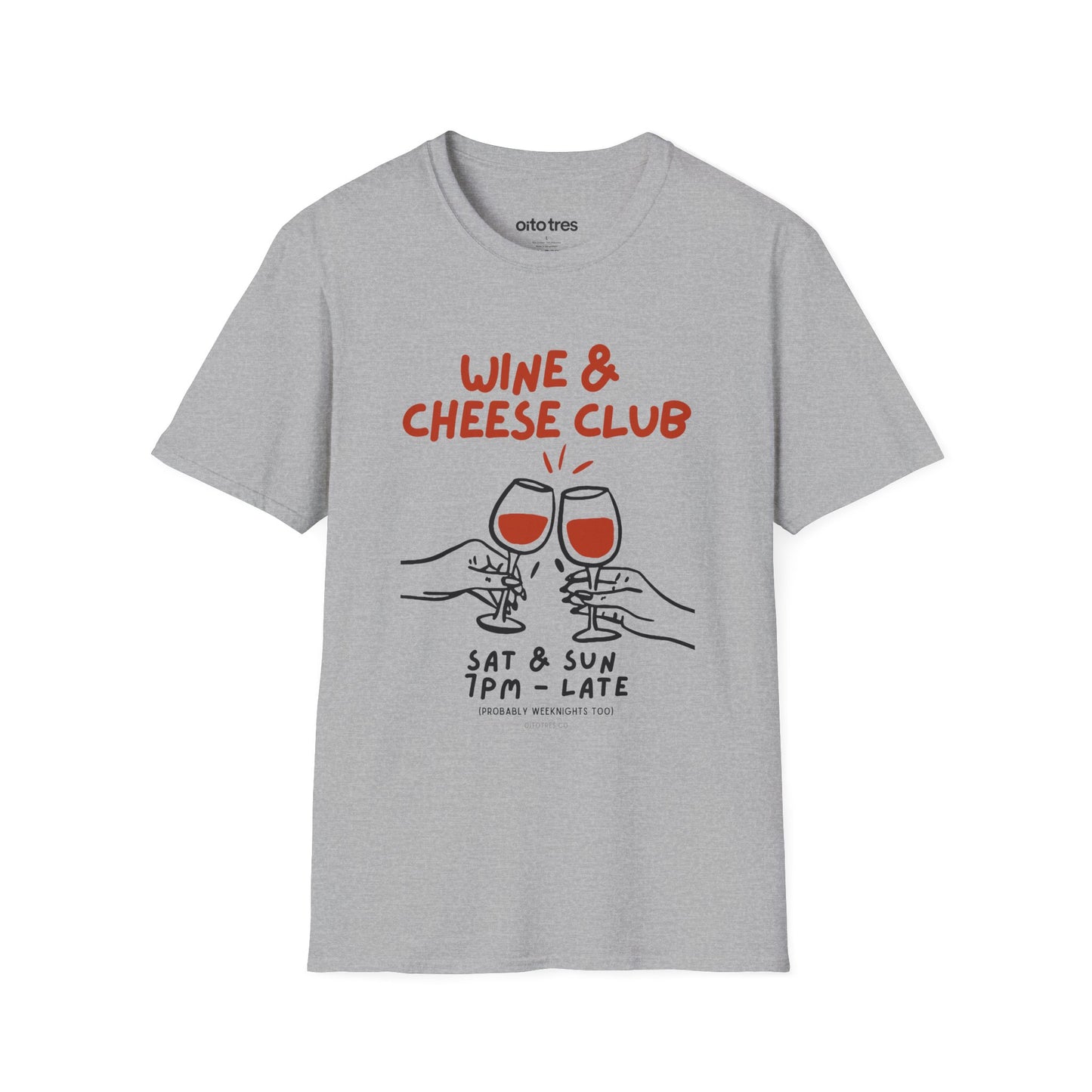 Wine & Cheese Club T-Shirt